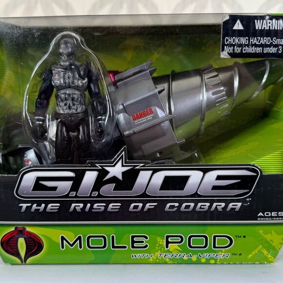Hasbro GI JOE Rise of the Cobra Mole Pod with Terra-Viper 2009 - Picture 2 of 4